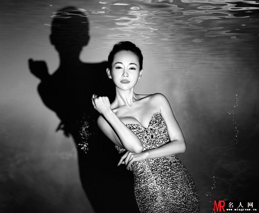 张定涵海洋大片 靓丽宛如美人鱼(1)