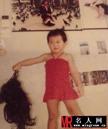 爸爸去哪儿爸爸昔日糗照 画面太美不敢看(1)