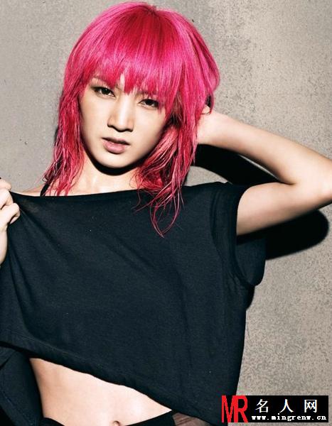 韩国女子组合Miss A孟佳性感露脐写真(1)