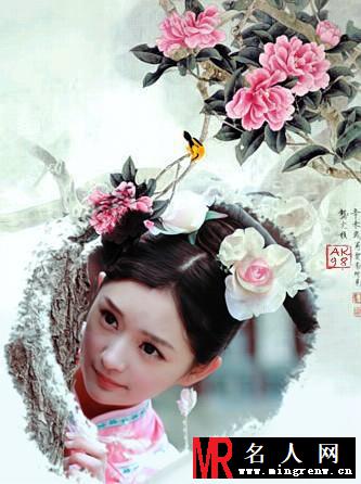 “小杨幂”陈丹婷携手晨熙COSPLAY《宫》写真(1)
