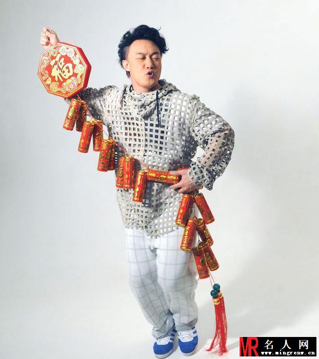 陈奕迅新年贺岁写真 搞怪俏皮贺新春(1)