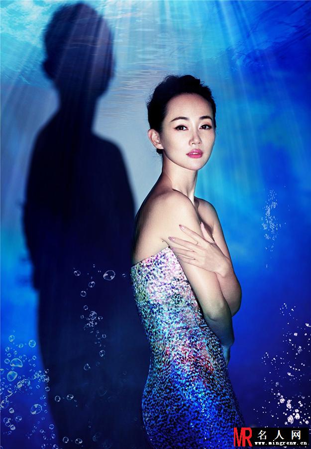 张定涵海洋大片 靓丽宛如美人鱼(1)