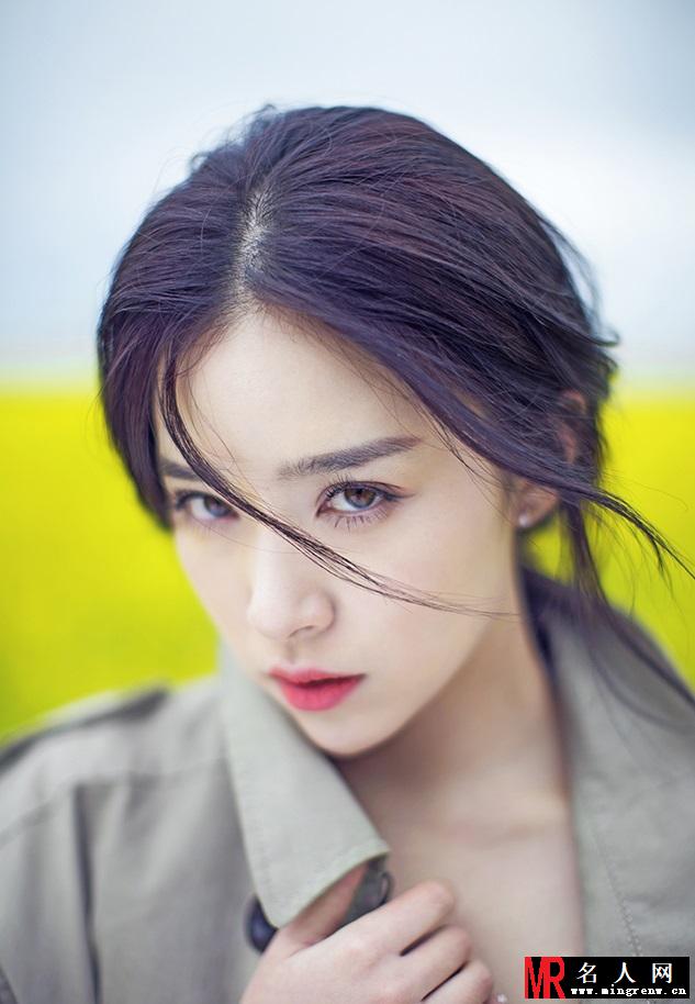 阚清子高原花海写真 色调清新缤纷如画(1)