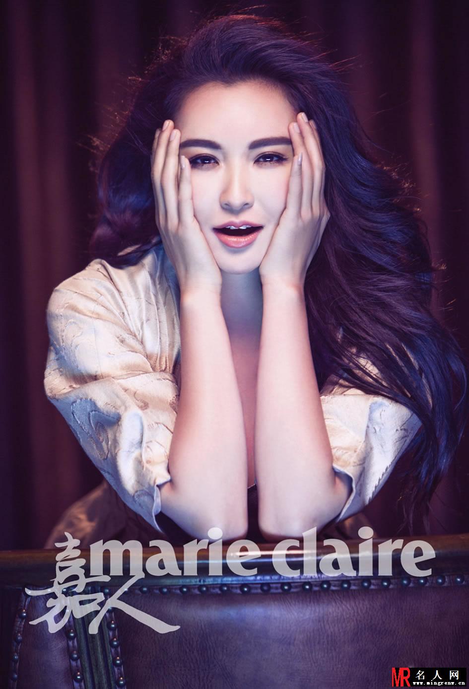莫小棋性感杂志大片 大胸美腿出镜(1)