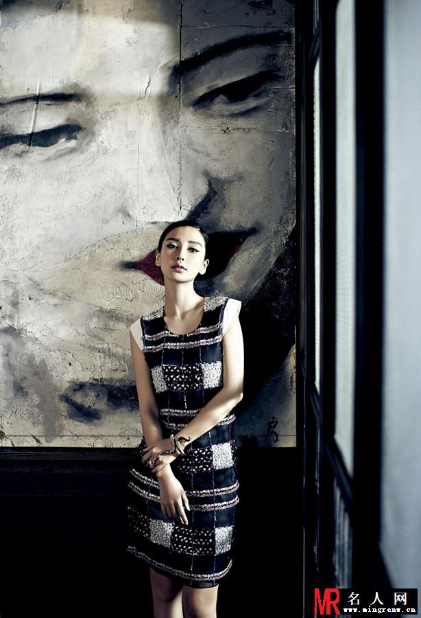 Angelababy美艳登Vogue 感谢黄晓明给自己自由(1)
