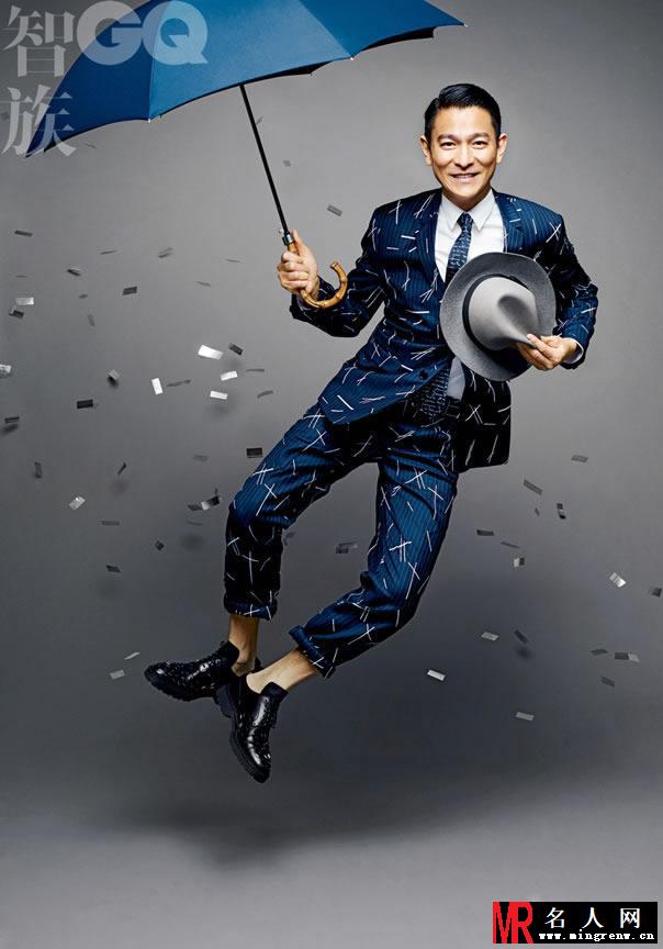 刘德华登《GQ》封面 获封不老男神(1)