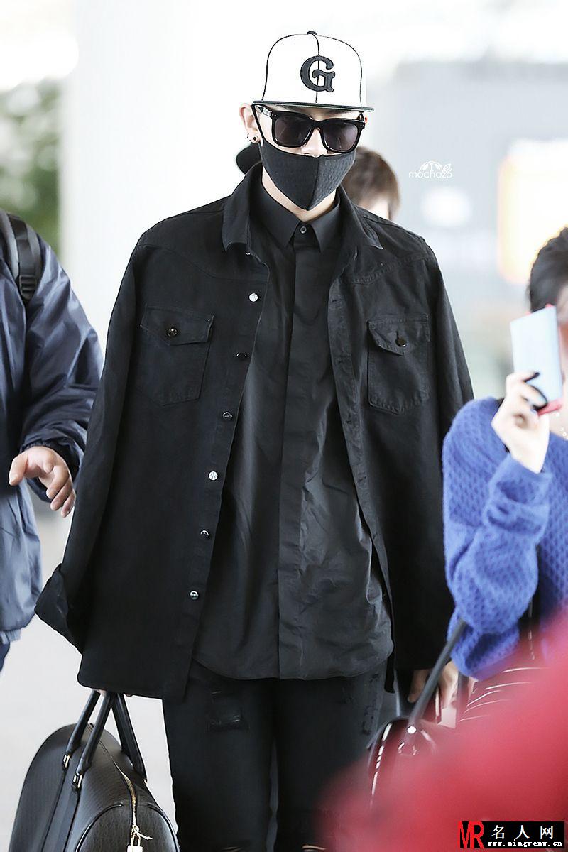 2014年10月EXO上海飞韩国机场写真黄子韬图片写真星范十足(1)