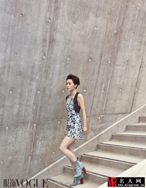郭采洁未来感时尚街拍写真 时刻保持女王范(1)