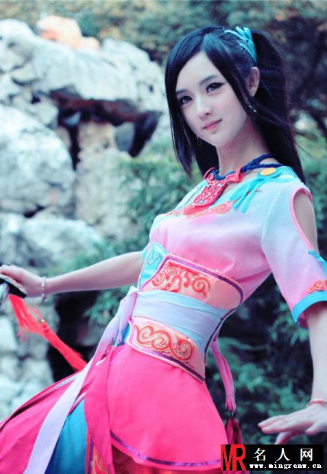 陈丹婷清纯唯美古装写真 散发娇弱迷人风情(1)