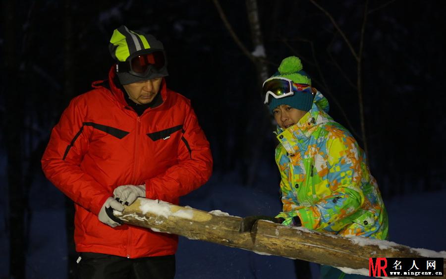 爸爸去哪儿最后一集海量剧照 体验雪乡酷寒生活(1)