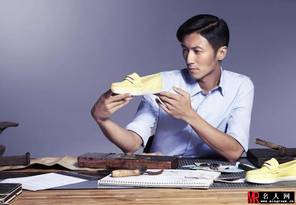 谢霆锋变身制鞋工匠 尽显沉稳暖男(1)