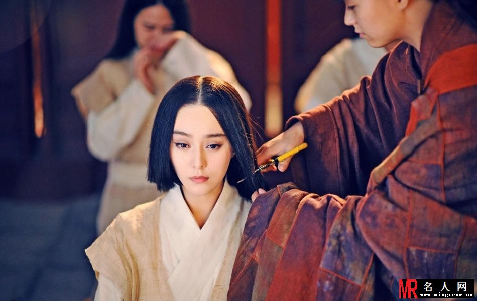 武媚娘传奇范冰冰光头剧照曝光 依旧美艳(1)