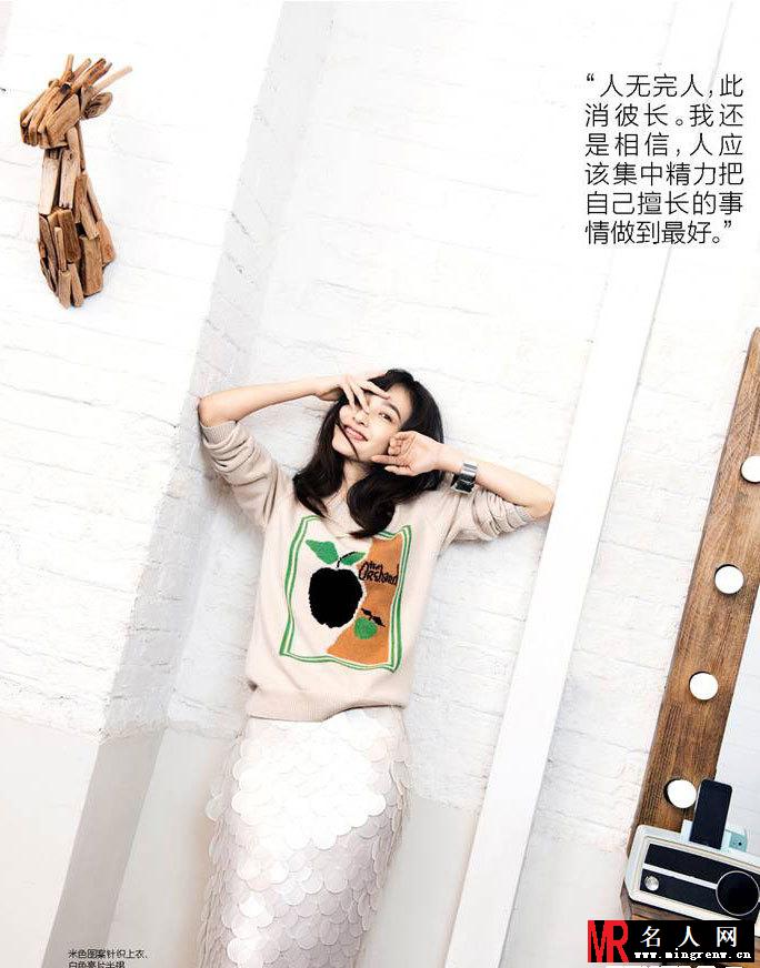 王丽坤靓丽写真 素颜女神首追捧(1)