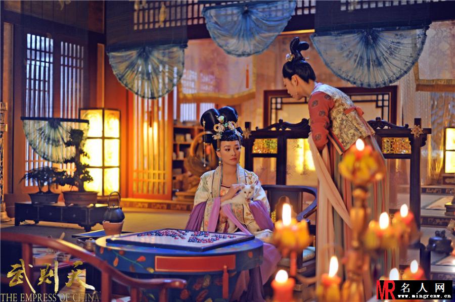 武则天曝张庭定妆照 古装造型雍容华贵(1)