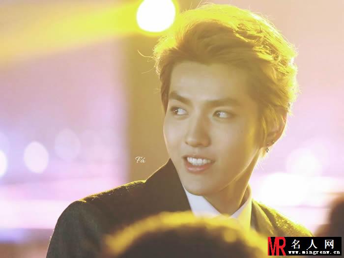 吴亦凡2013年百度娱乐沸点与EXO团队兄弟出席 帅气逆天颜值引欢呼(1)