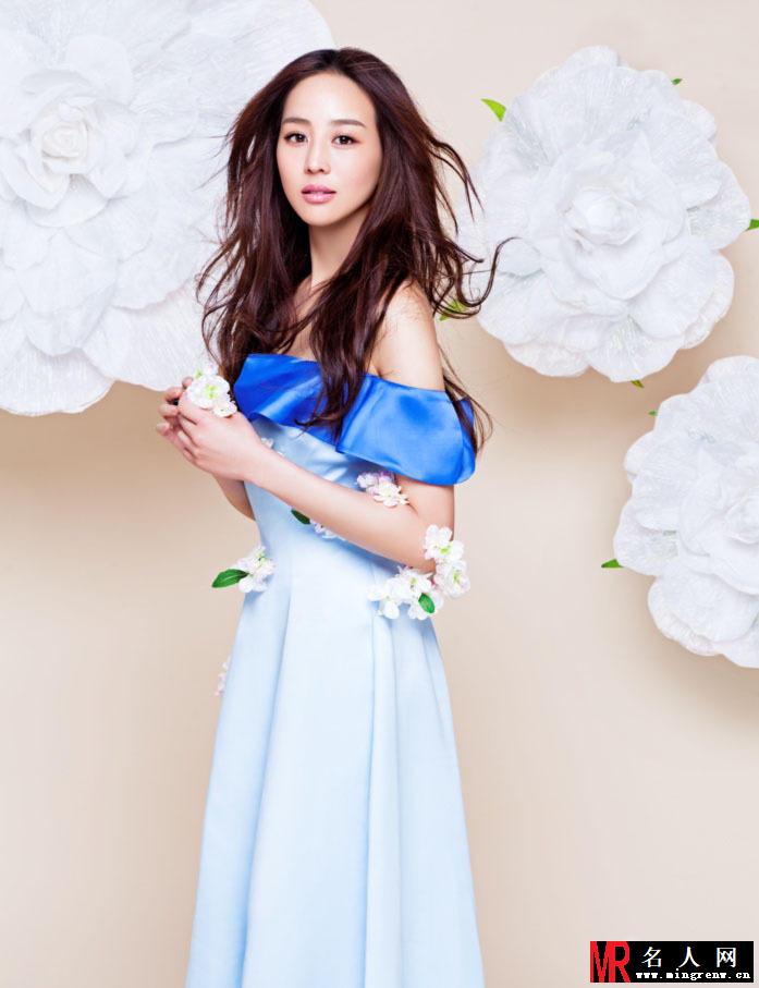 张钧甯化身花仙子 精致美丽如花绽放(1)