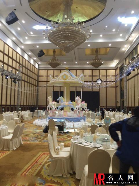 汪涵儿子小沐沐一周岁生日会现场照曝光(1)