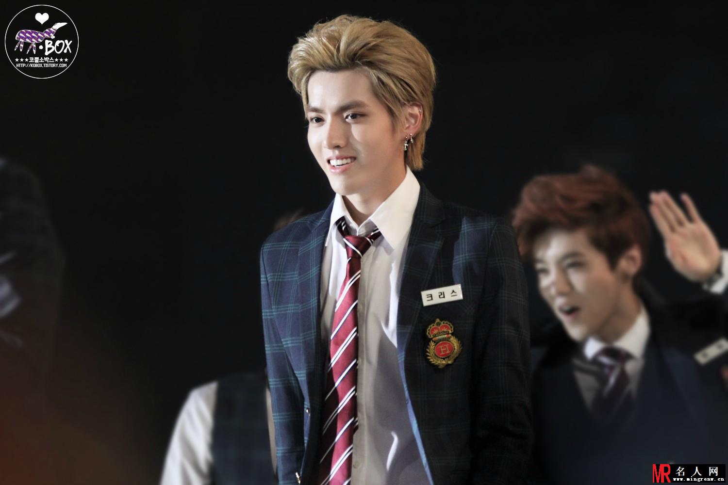 2013melon music awards颁奖典礼吴亦凡率领EXO兄弟帅气亮相(1)