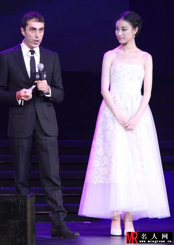 倪妮2013活动大图集第五弹 女神侧面温婉优雅(1)