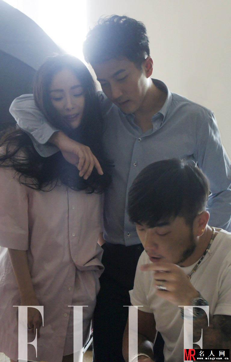 杨幂刘恺威ELLE大片 新婚夫妻浪漫甜蜜(1)