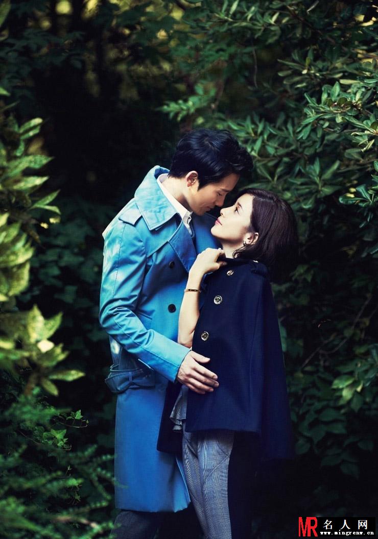 韩星池城李宝英浪漫婚甜蜜纱照曝光(1)