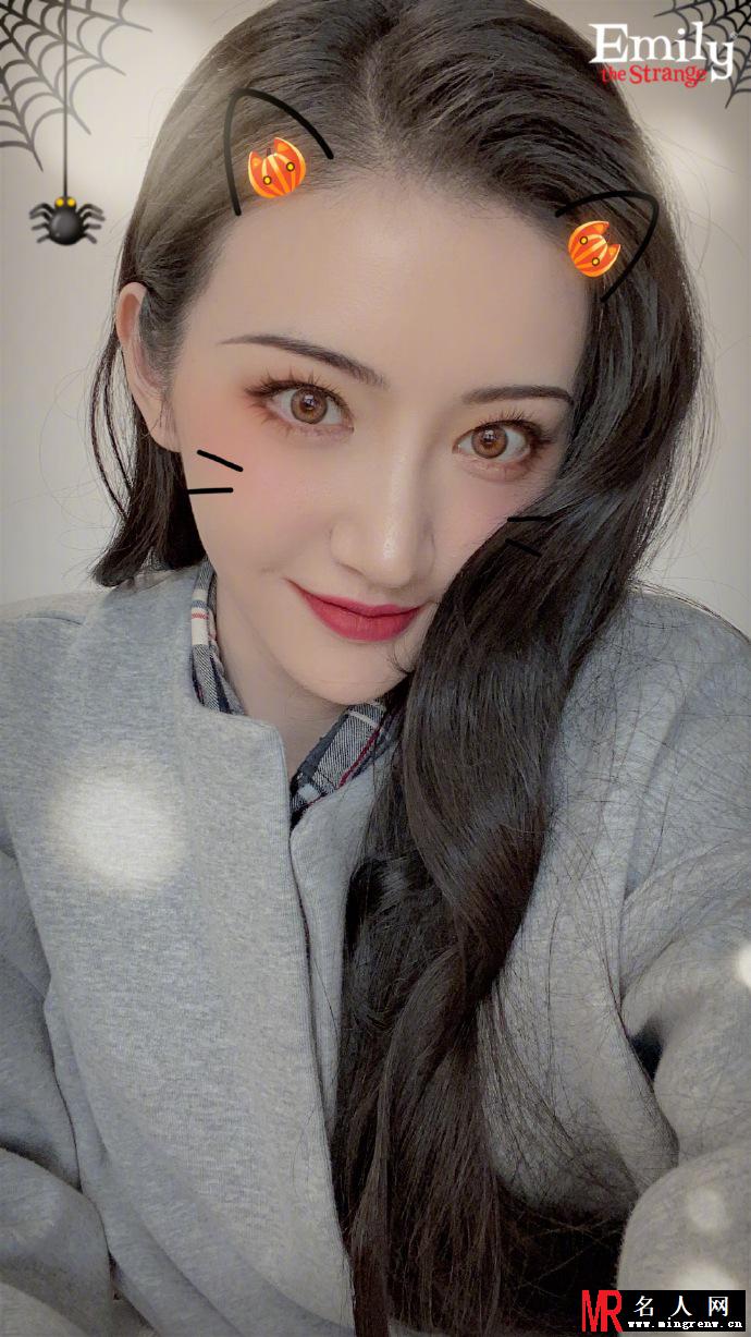 景甜万圣节自拍(1)