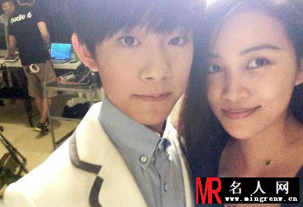 TFBOYS和陈漫合照 卖萌可爱(1)