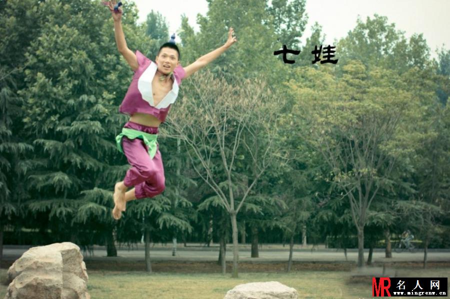 真人版葫芦娃毕业照 网友忍不住咆哮毁童年(1)