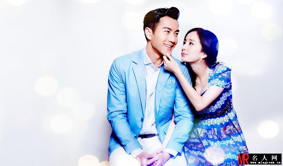 杨幂怀孕三个月 新婚夫妻全新甜蜜大片(1)