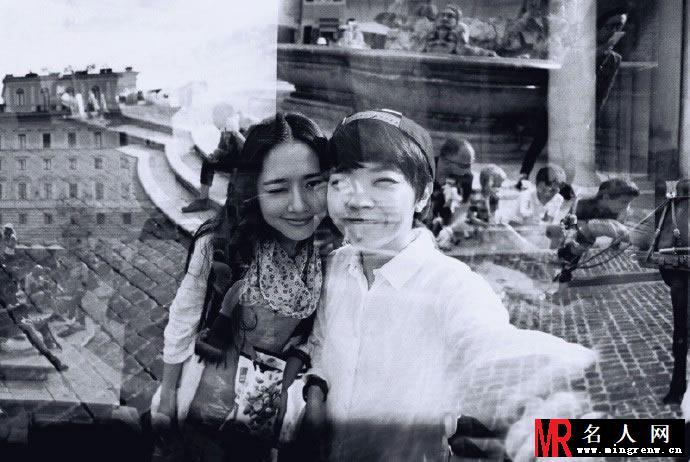 郭碧婷同性恋女友曝光 与比比蓝亲密合照(1)