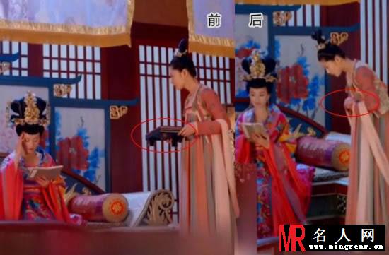 电视剧武媚娘穿帮镜头盘点 长孙无忌光腚上朝(1)