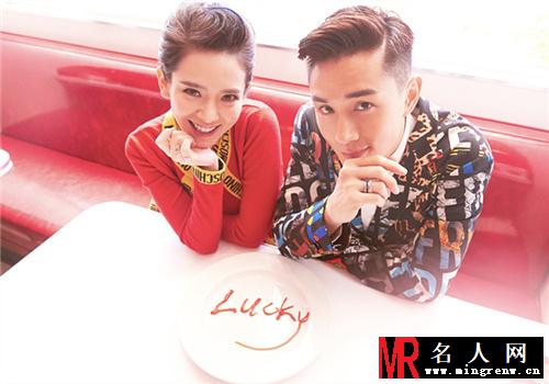 戚薇李承铉镜头秀恩爱 新歌Lucky Lucky获赞(1)
