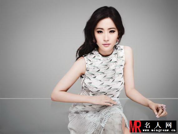 刘亦菲时尚大片精致优雅女人味十足(1)