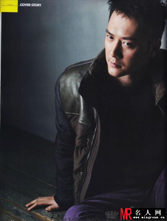冯绍峰登《香港ELLEMEN》11月刊 时尚而儒雅(1)