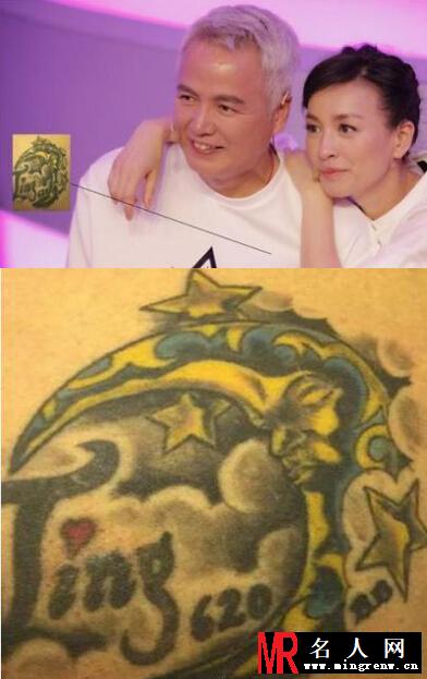 爱的印记！黄圣依领衔为爱纹身刺字的10大明星(1)