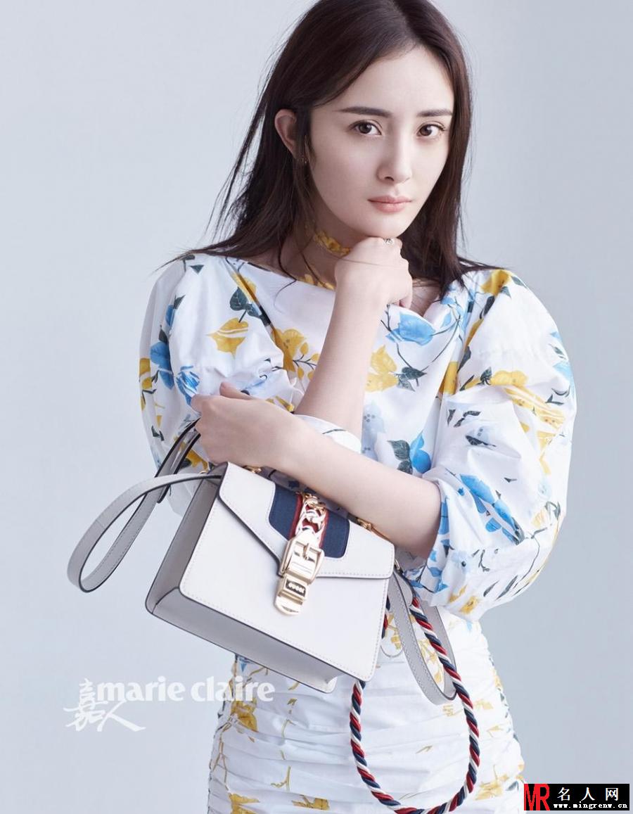 杨幂封面写真气质优雅女神范儿十足(1)