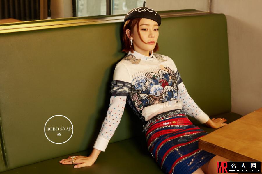 袁姗姗质感大片 轻松驾驭时尚御女风(1)