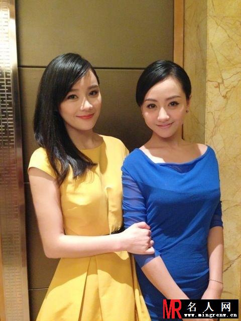 《笑傲江湖》宣传 袁姗姗靓丽造型出席(1)