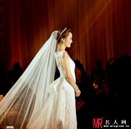高梓淇蔡琳完婚 梦幻婚礼令人向往(1)