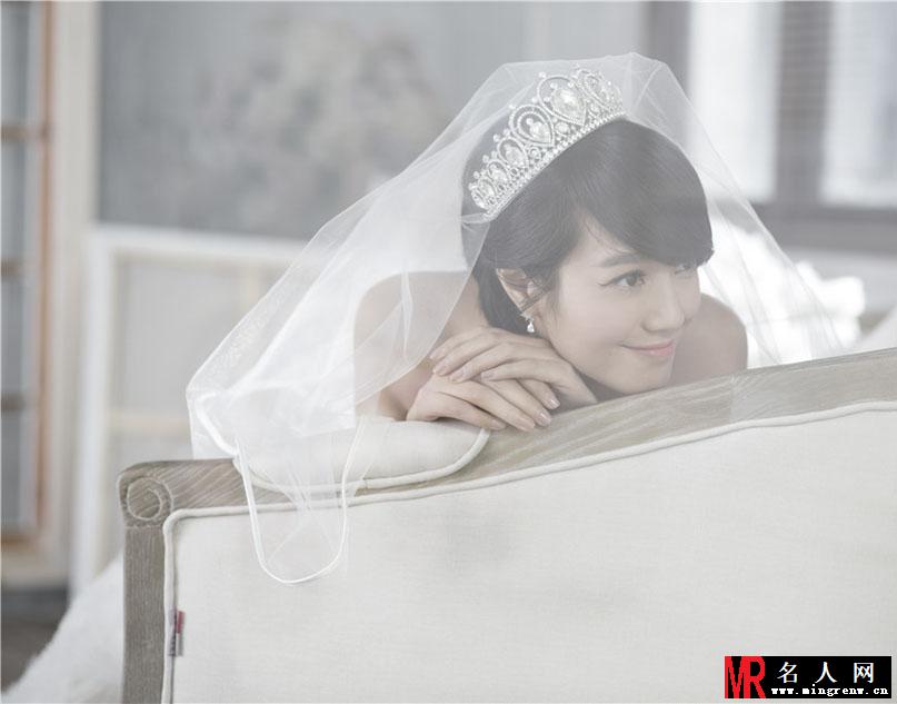 朱丹首秀婚纱写真曝光 分享甜蜜幸福(1)