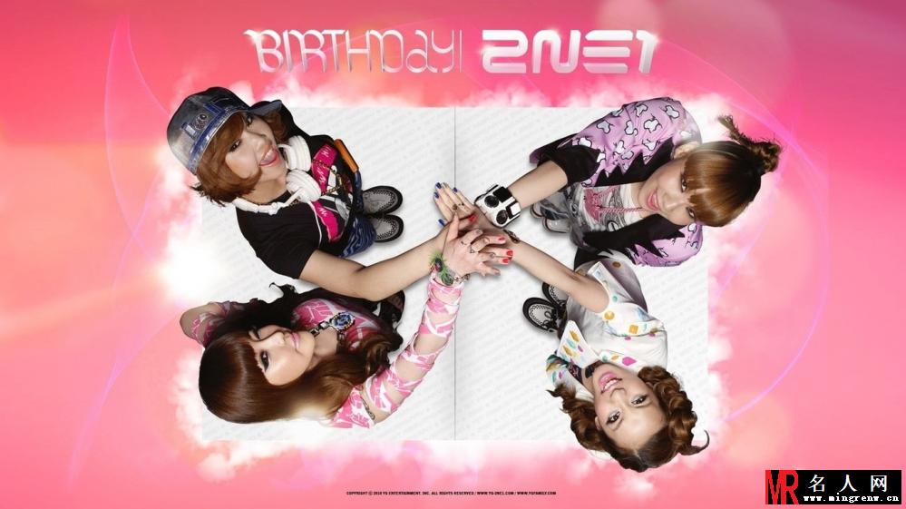 韩女团2NE1高清电脑壁纸(1)