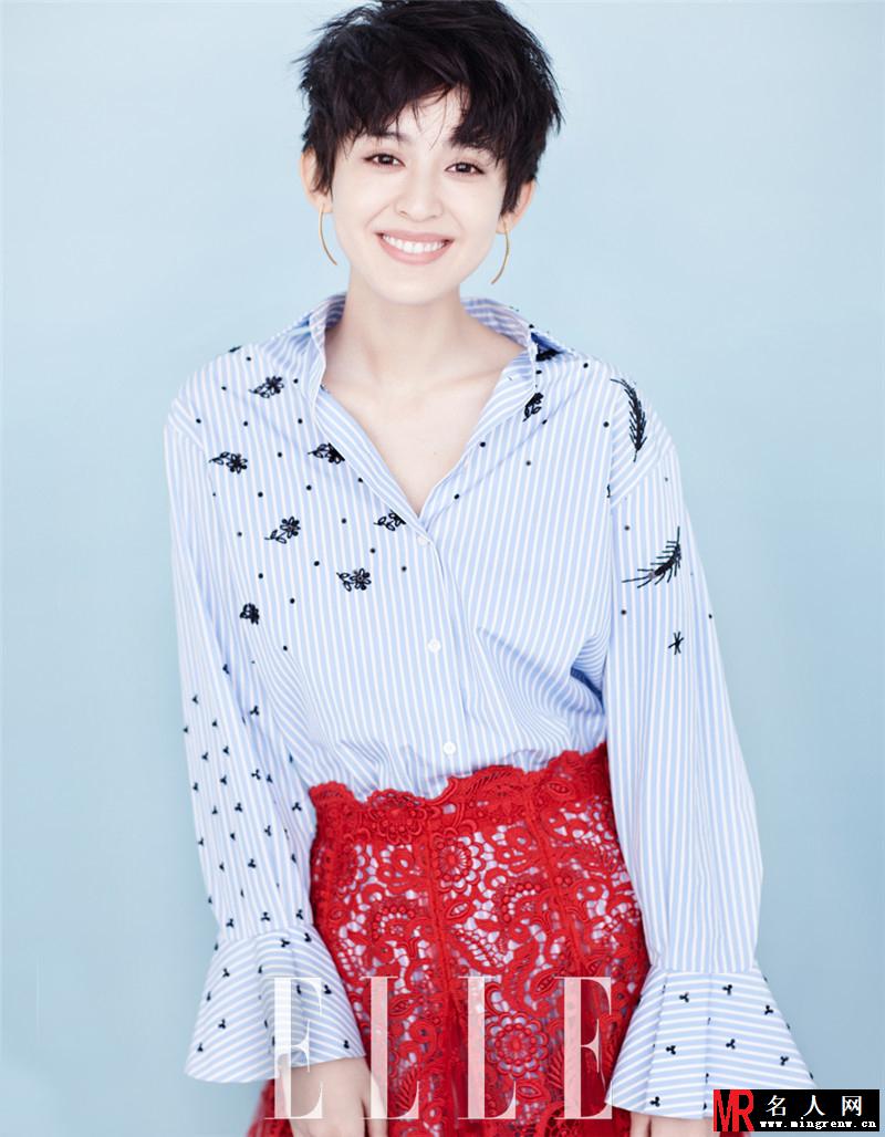 古力娜扎《ELLE》三月刊写真(1)