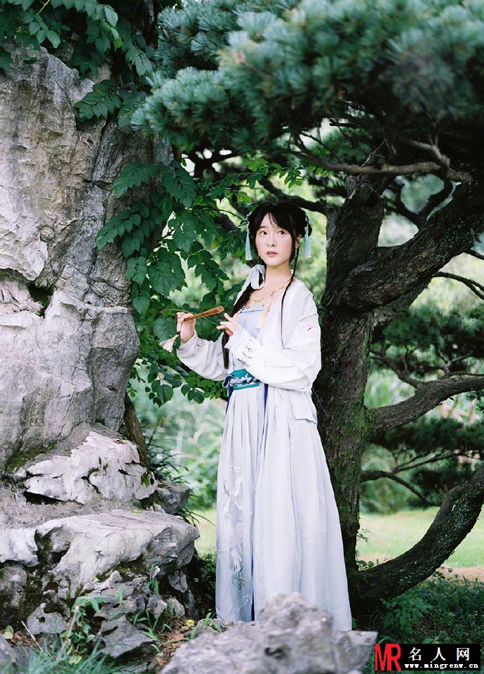 徐娇汉服写真曝光 清纯美丽温婉可人(1)