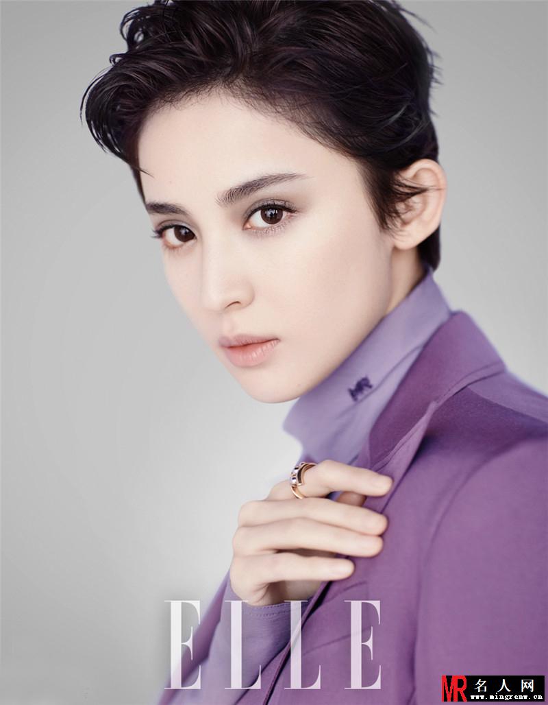 古力娜扎《ELLE》三月刊写真(1)