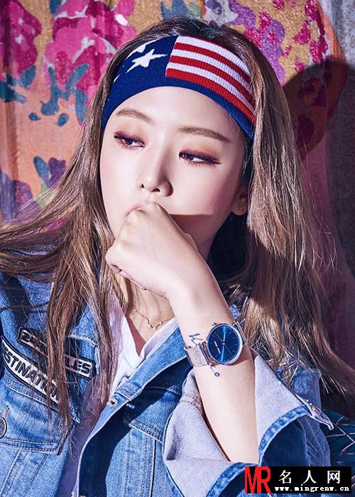 韩国女歌手Kisum最新写真 眼神迷人酷劲十足(1)
