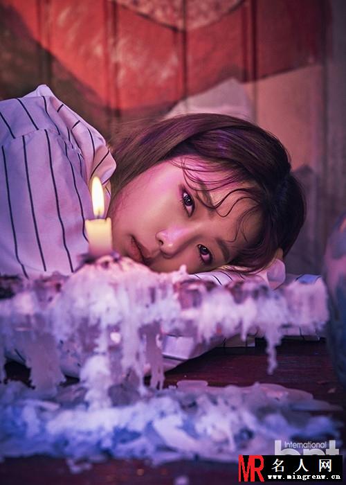 韩国女歌手Kisum最新写真 眼神迷人酷劲十足(1)