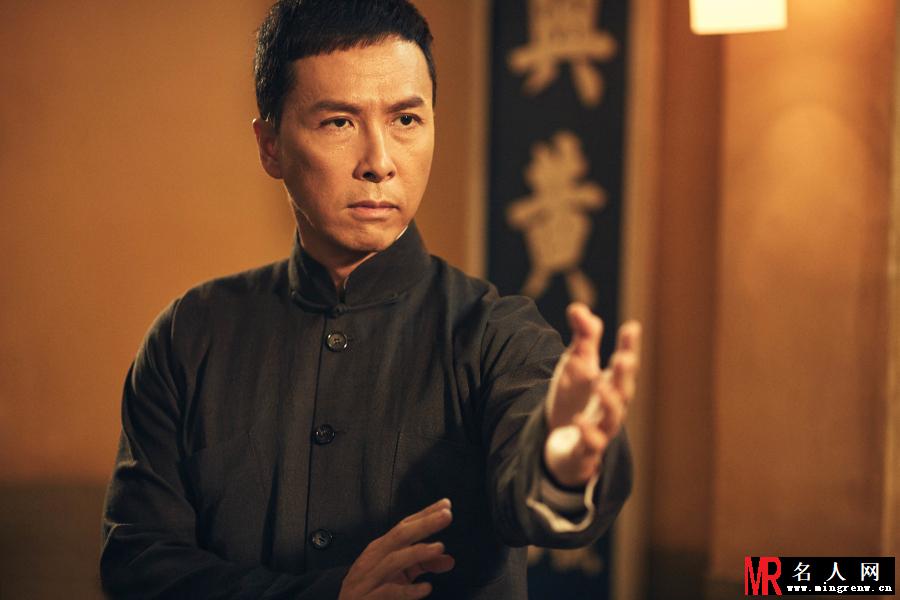 《叶问3》对决海报 甄子丹VS泰森张晋(1)