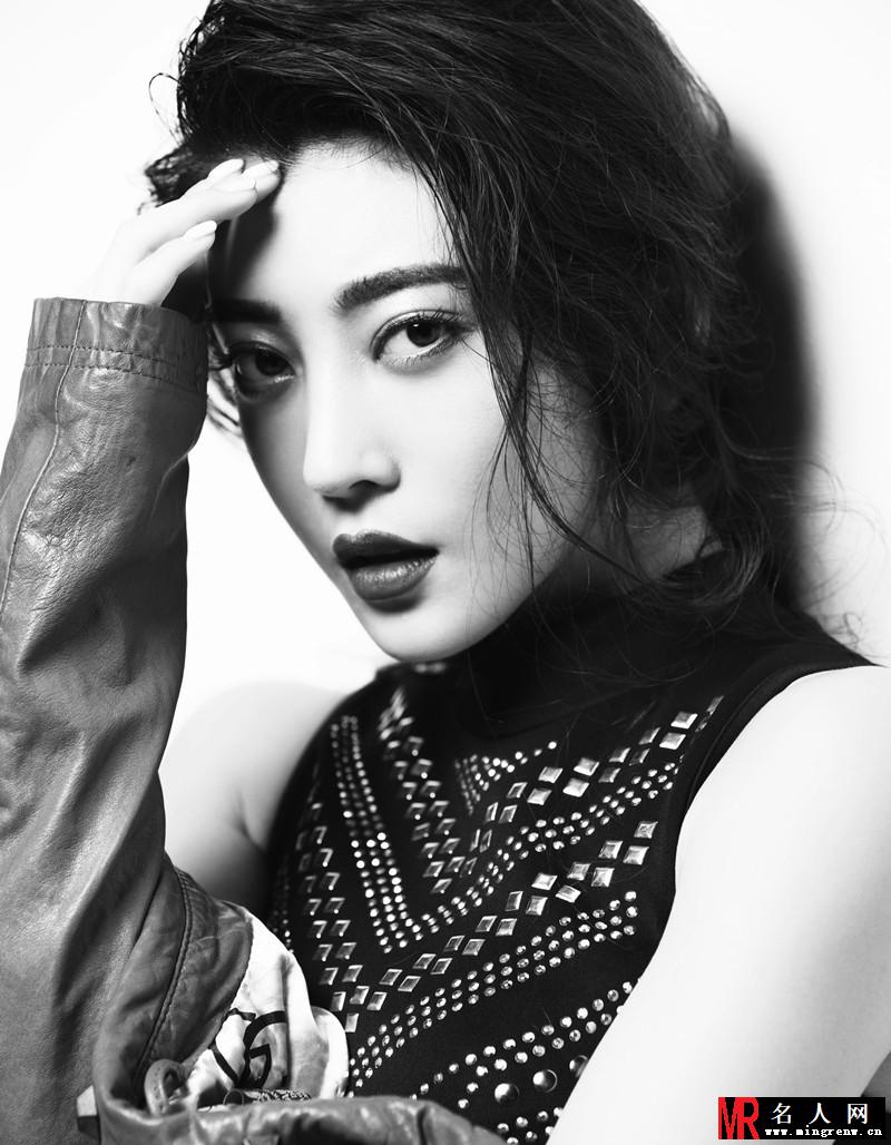 李婳黑白复古写真(1)
