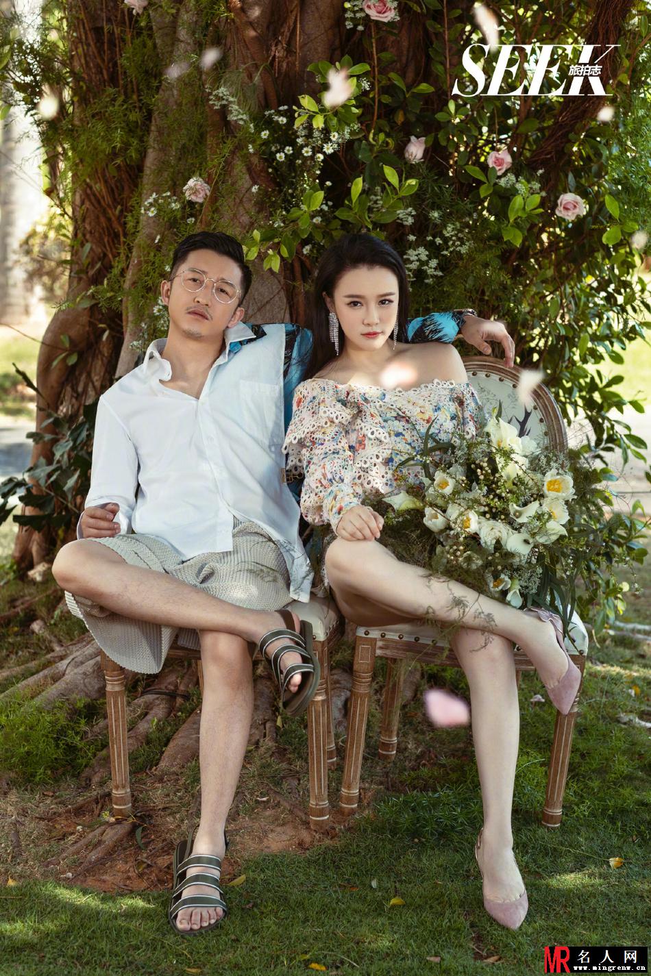 冉莹颖结婚八周年 与邹市明热拥接吻恩爱甜蜜(1)