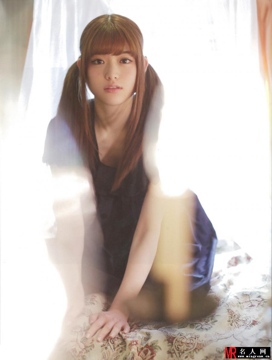 松村沙友理最新写真 双马尾青春而可爱(1)